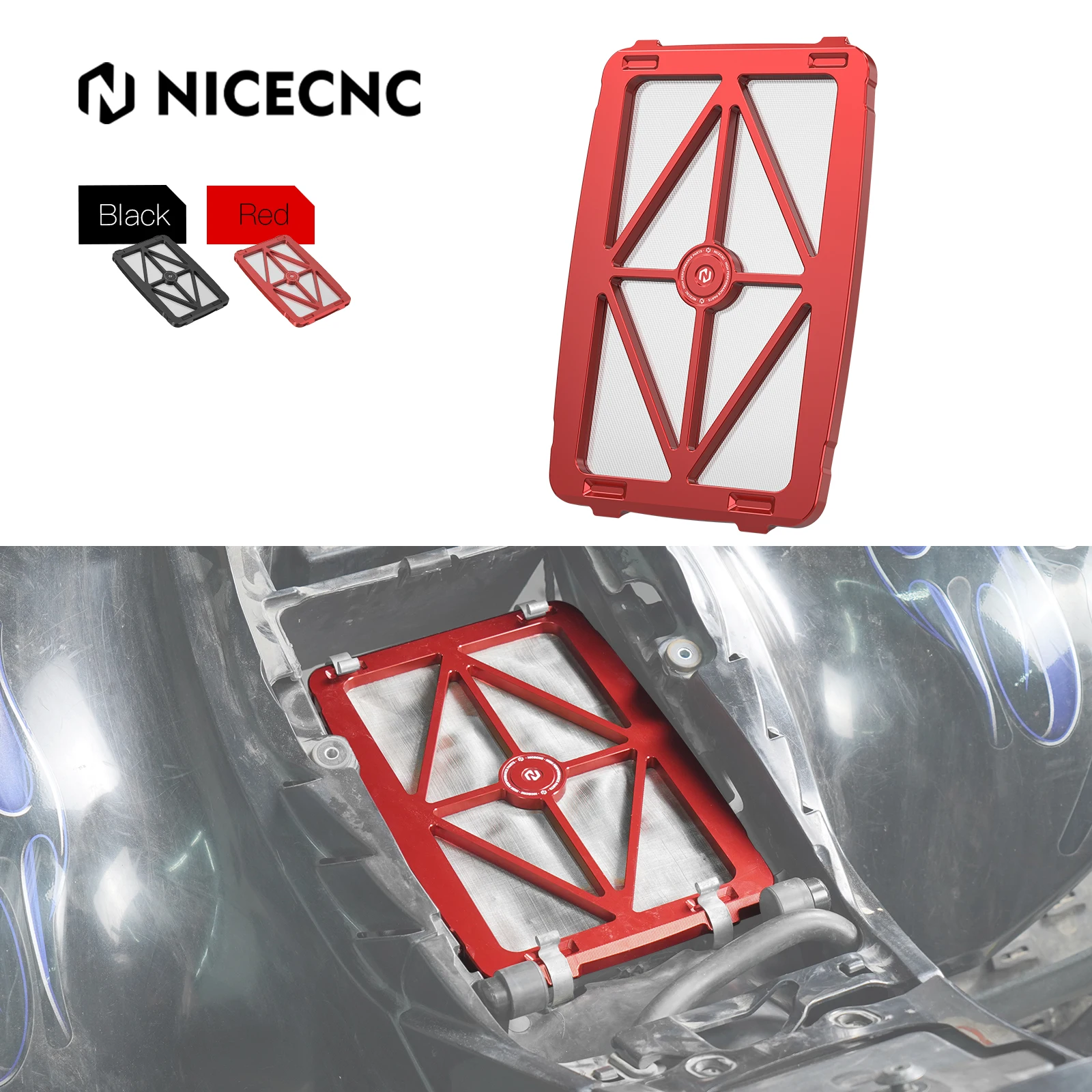 

Для Honda TRX450R крышка воздушной коробки с высоким расходом 17217-HP1-900 для HONDA TRX450ER 2006-2014 450R TRX 6061-T6 алюминиевая воздушная коробка для квадроциклов