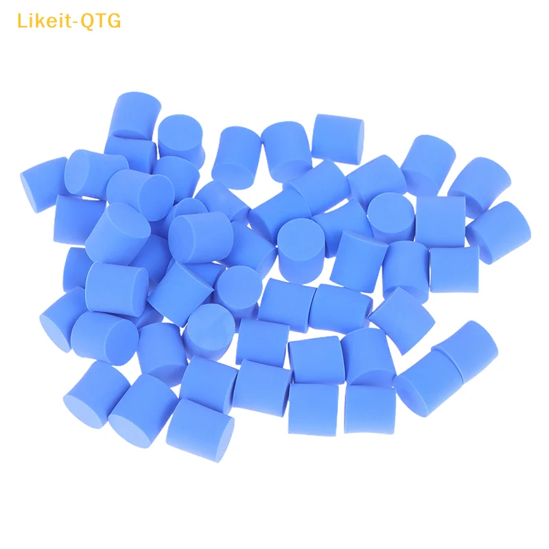 ¡Oferta! 10/50 unidades de tapones de esponja para tubos de ensayo de granjas de hormigas, accesorios para hormigueros, comederos de agua y herramientas de bloqueo.