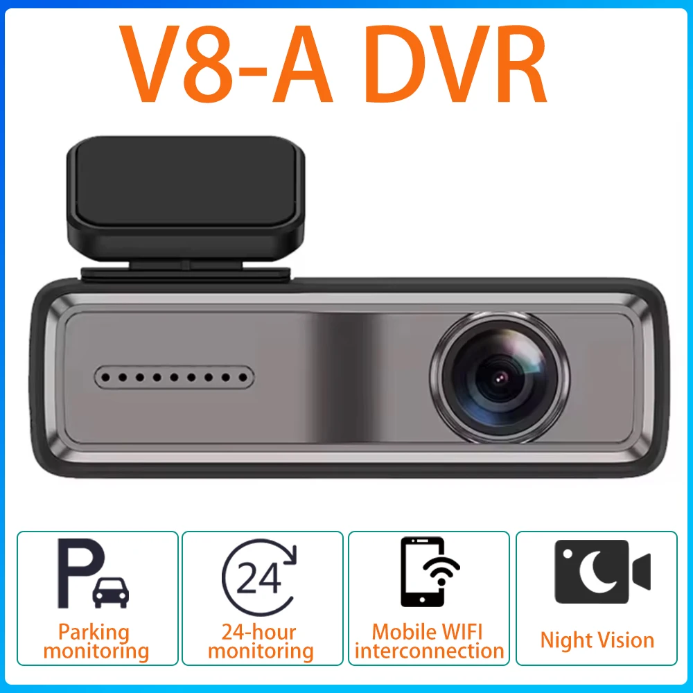 

V8 Dash Cam Car DVR HD Android Multimedia Player 160° Wide-angel 1080P USB Night Vision TF Card Auto Recorder Camera