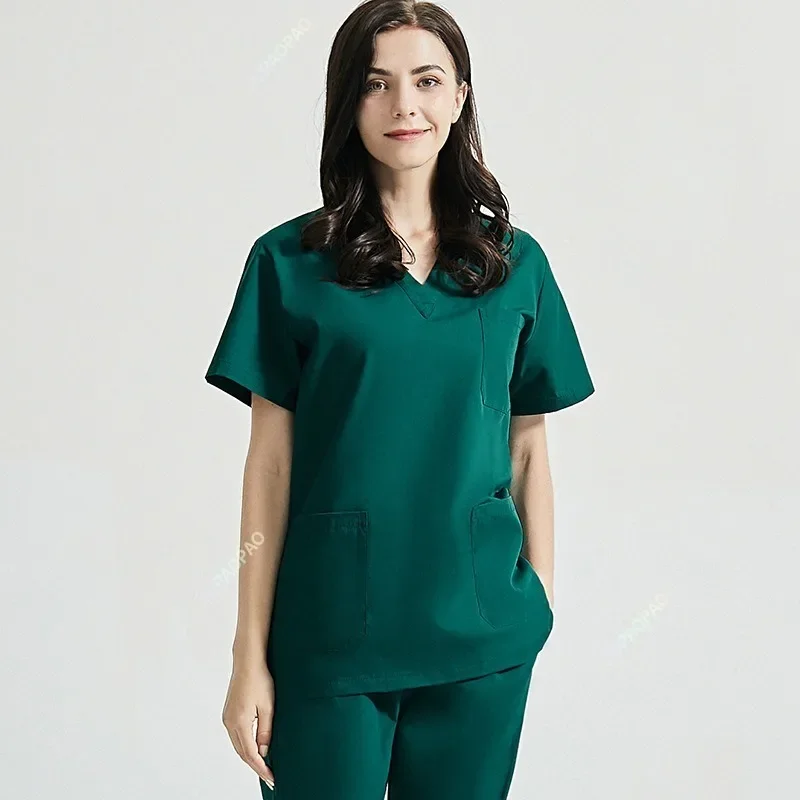 New Jogger Suit Doctor Nurse Scrubs Set Hospital Medical Surgical Uniforms Multicolor Women Wear Scrub Suit Doctor Uniform