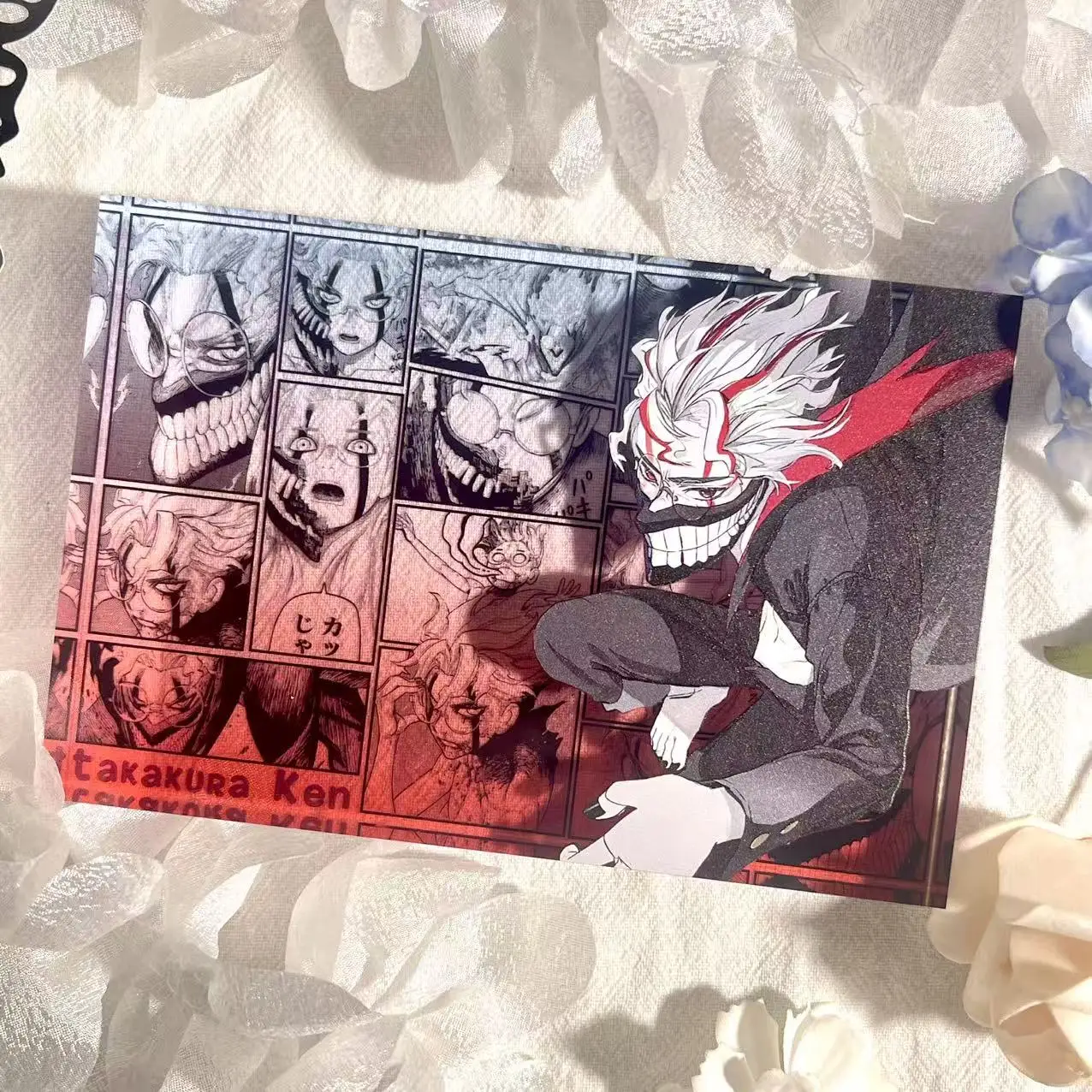 

Anime dandadan Figure Ayase Momo Takakura Ken Comic Acrylic Brick Stand Desktop Ornament Toys Fans collect gifts