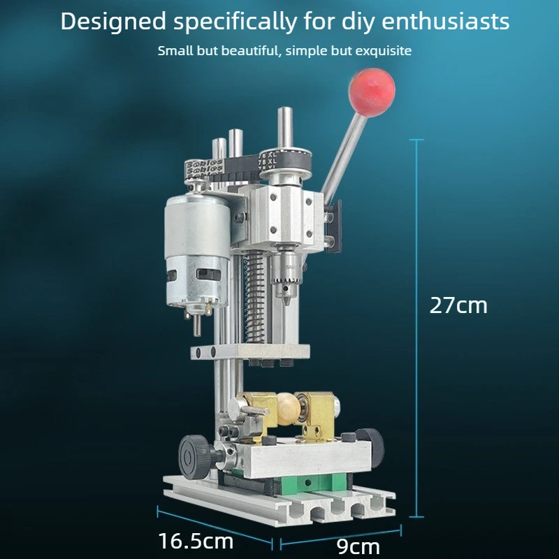 

Household Miniature Pearl Bodhi Bead Sickless Child Crystal Carving and Punching Multifunctional Woodworking Drilling Machine