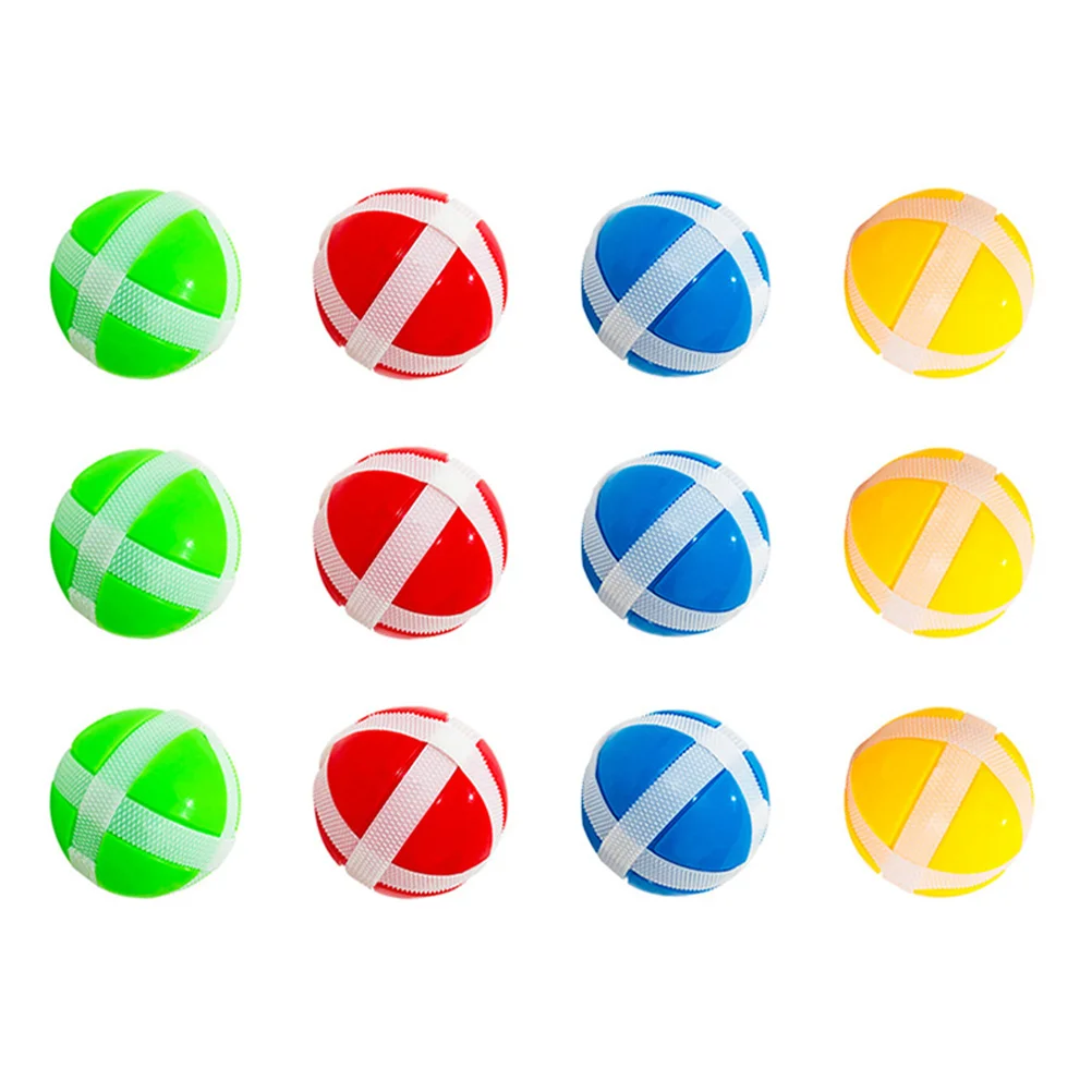 

12 Pcs Sticky Ball Toy Children’s Toys Plastic Balls Board Accessories for Game