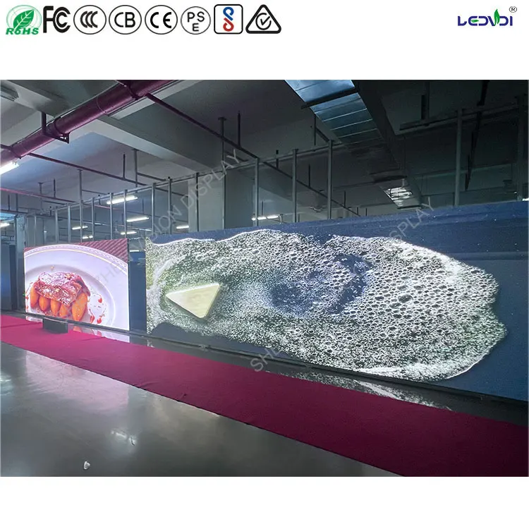 لوحة حائط فيديو ثابتة داخلية بدقة 4K شاشة إعلانية LED لمتجر بيع بالتجزئة في مركز التسوق والرسوم المتحركة الداخلية للكنيسة #3