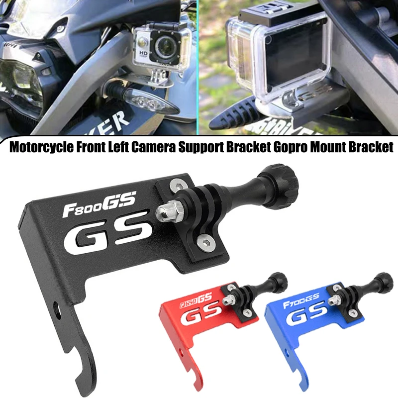 For BMW F800GS F700GS F650GS F 800 GS 2013-2017 Motorcycle Dash Camera Recorder Bracket Holder Front CAM Support Go Pro Holder