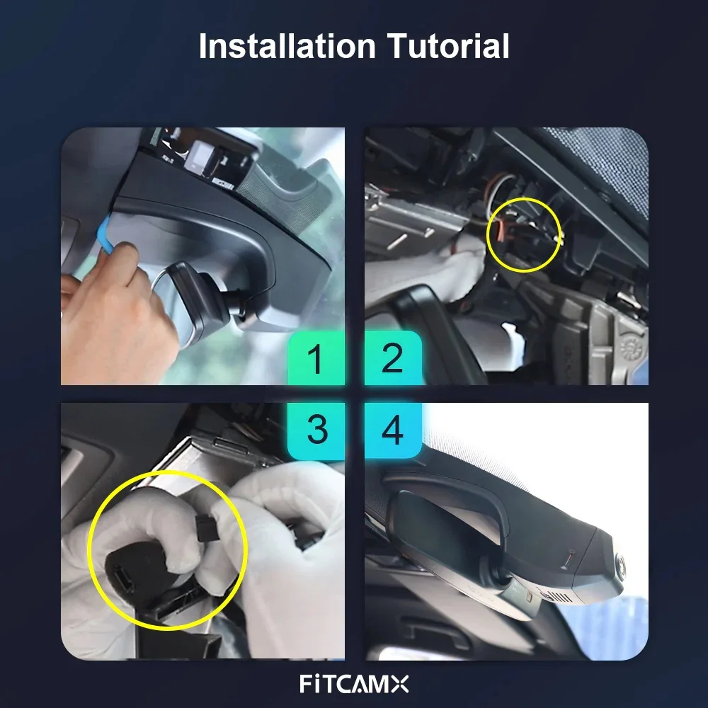 Car Running Record Data Dash Cam Dvr for Exeed LX 2019 2020 2021 2022 PHEV Driving Digital  Recorder Kit Parts Dashcam