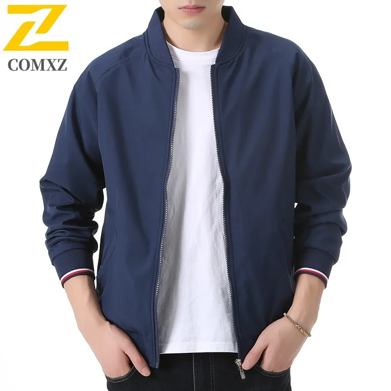 

COMXZ Biker Jacket Minimalist High Quality Outdoor Designer Travel Hiking Men Coat Climbing Lightweight Wear Resistant Outerwear