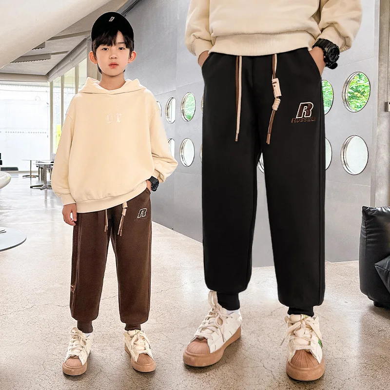 

Spring Autumn Kids Sports Pants Teen Boys Casual Sweatpants Children Trousers 4 6 7 8 9 10 11 12 13 14 Years School Boys Clothes