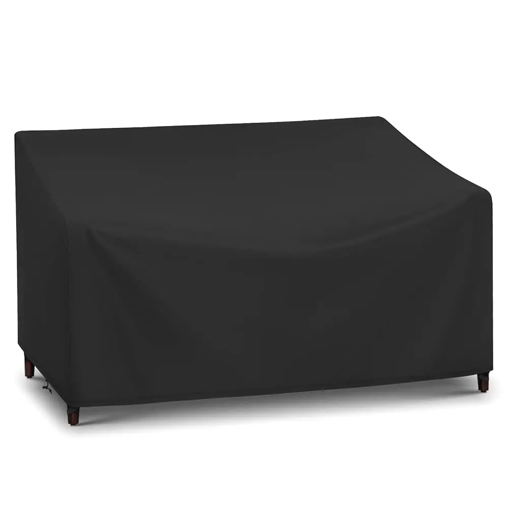 

Waterproof 2-Seater Loveseat Covers For Patio Furniture, Weatherproof Outdoor Chair Seat Couch Sofa Cover, 54"" W X 37"" D X