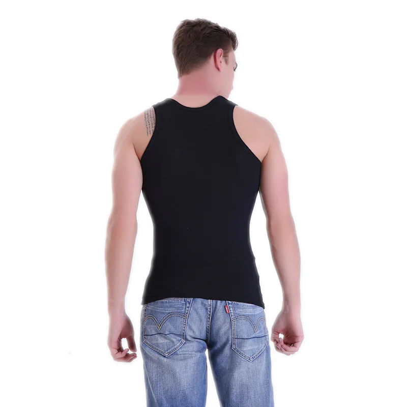 Mannen Mouwloze Slim Fit Vest Gym Casual Tank Tops Bodybuilding Fitness Zomer Hoge Kwaliteit Onderhemd Spier Singlet Kleding