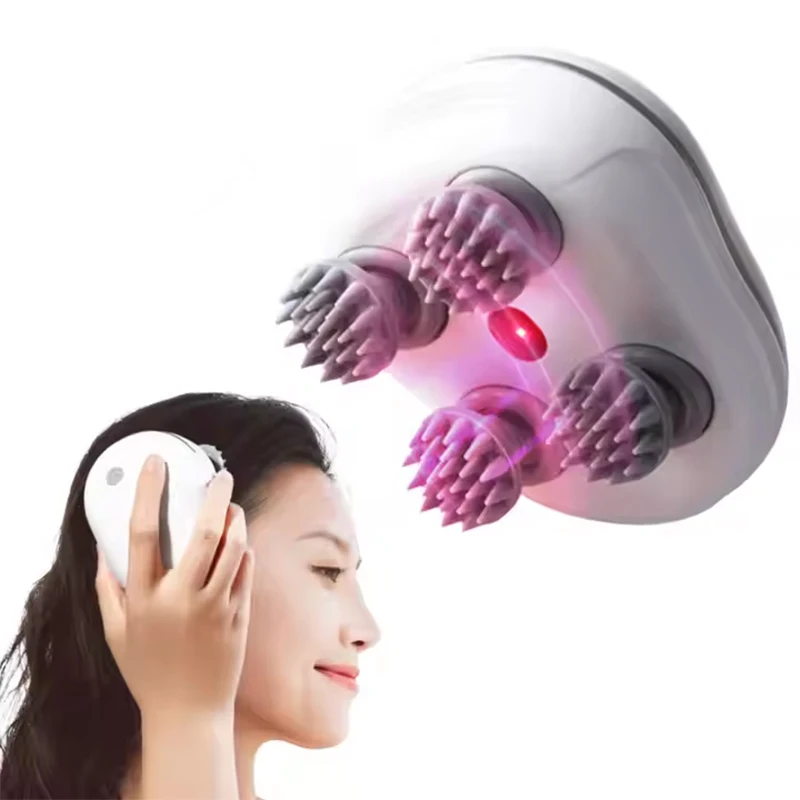 

Multi-function Smart Scalp Electric Kneading Vibrating Massager Small Claw Automatic Massager Head Massager
