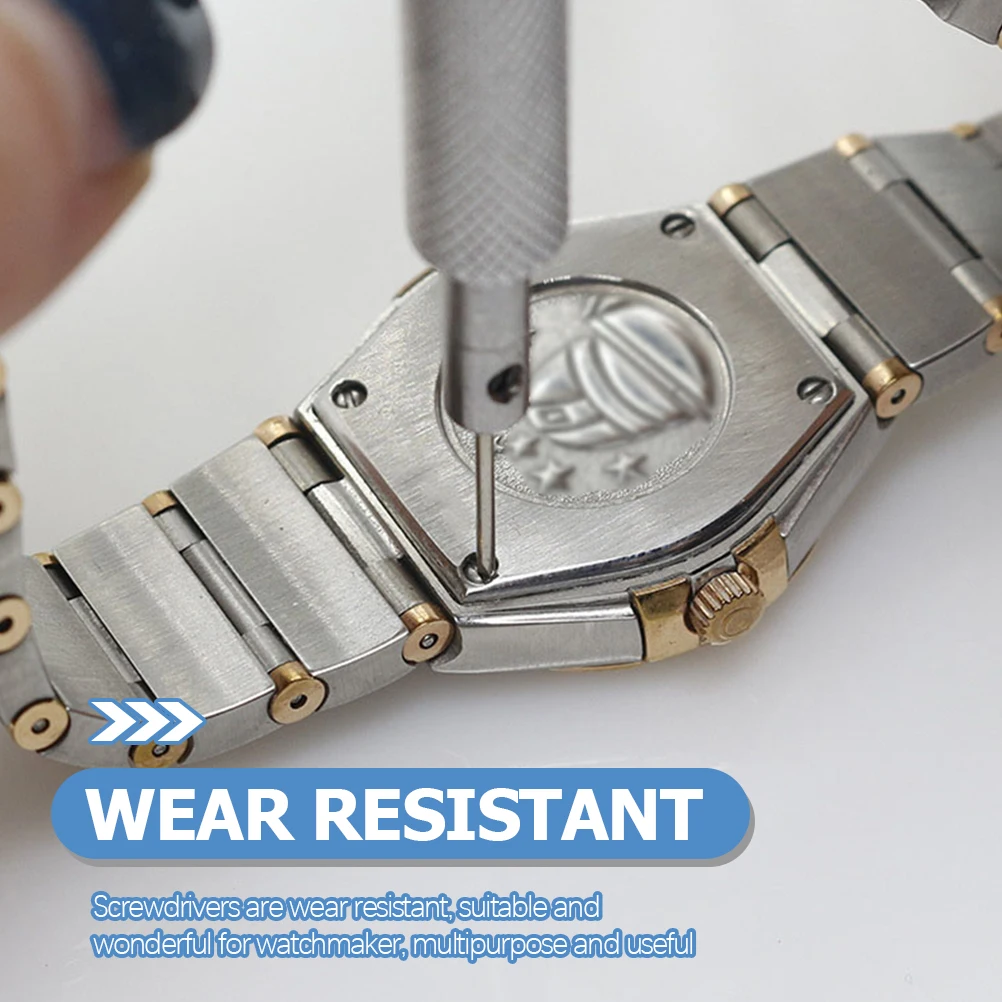 

5pcs Screwdriver Set Small Precision Tool For Watch Repair Eyeglass Mobile Device Maintenance Mini Metal Hand Screwdriver