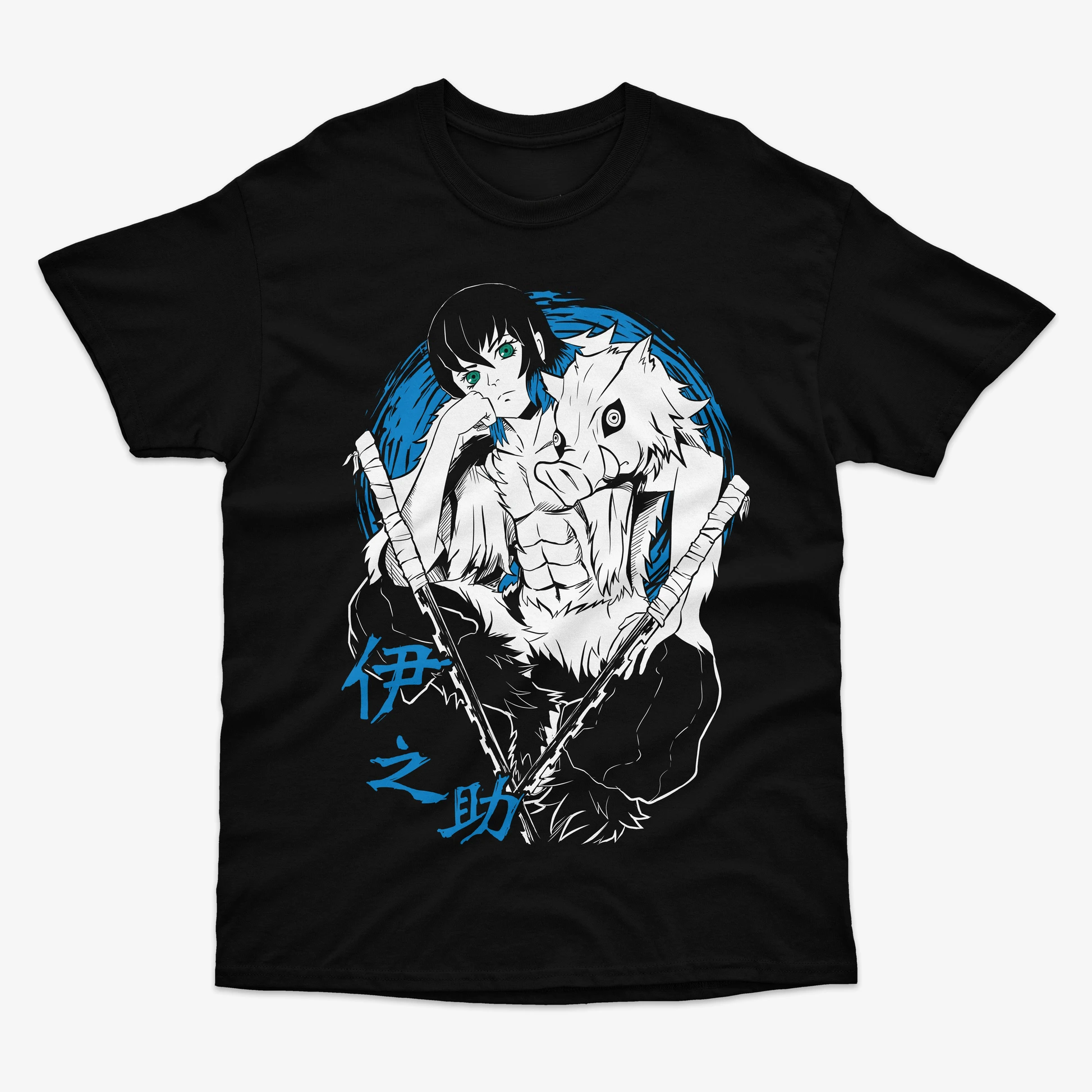 Demon Slayer Inosuke Hashibira Anime Graphic T Shirt Manga Streetwear Cotton Oversized Tee