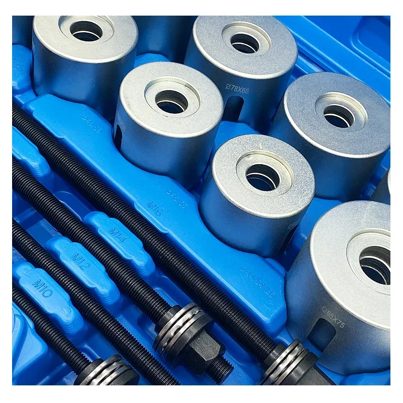 Herramienta de repuesto de manguito de goma universal para automóvil, herramienta de extracción de buje de brazo oscilante inferior del eje trasero
