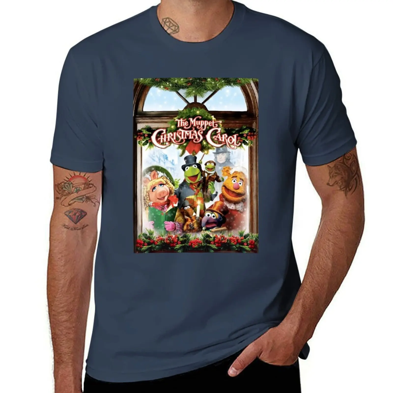

the muppet christmas carol T-Shirt t shirt personalised man t shirt summer T-Shirt
