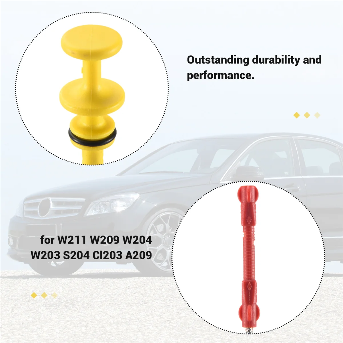 مقياس الزيت لمرسيدس بنز W211 W209 W204 W203 S204 Cl203 A209 2720100672 —L49A #4