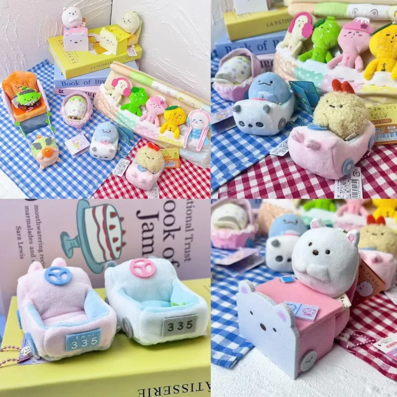 

Cartoon ‌Sumikkogurashi Plush Scene Ornaments Bed Stool Pumpkin Car Doll Accessories Home Decoration Boys and Girls Holiday Gift