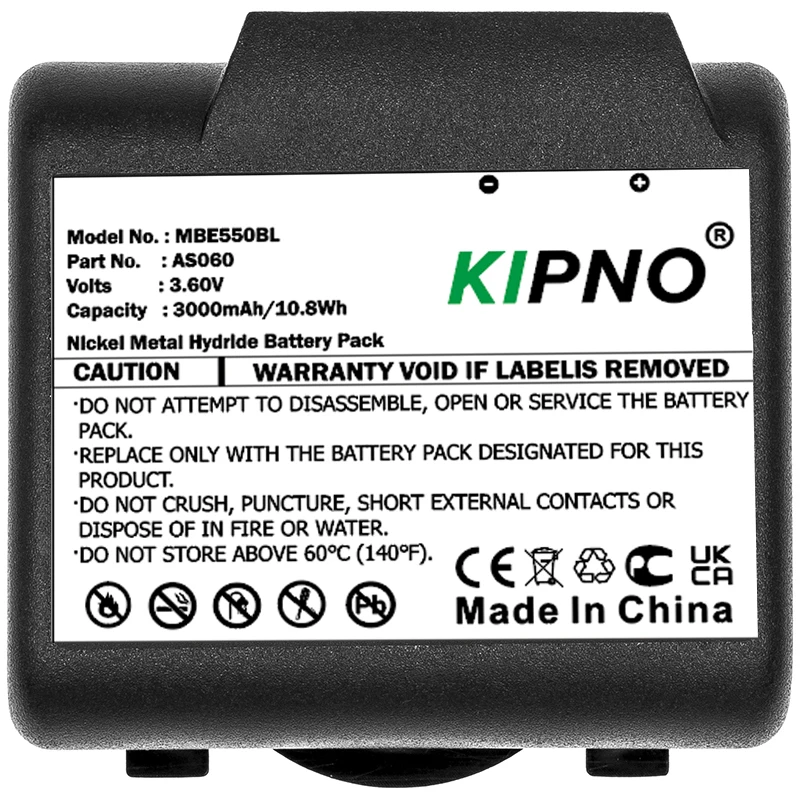KIPNO Remote Control Battery 3.6V