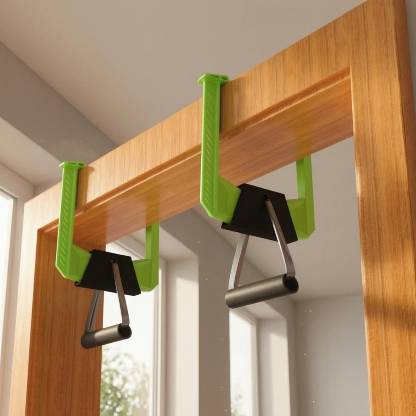 Doorway Pull-up Bar Acolchado - Home Bar And Gym ulasan dan harga