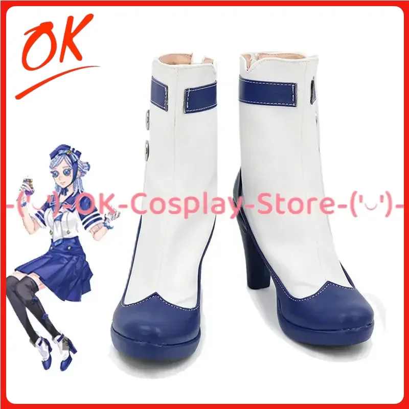 

[Customized] Perfumer Vera Nair Cosplay Shoes Game Identity V Oceangoing Voyage Day Anime Roleplay Prop Party PU Leather Boots