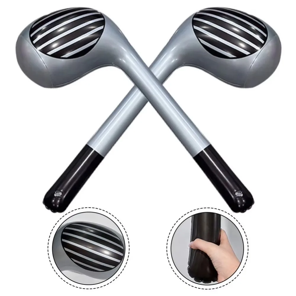 Amusement Supplies PVC Inflatable Golf Club Toy 76cm Sports Toy Imitation Golf Club Kids Game Supply