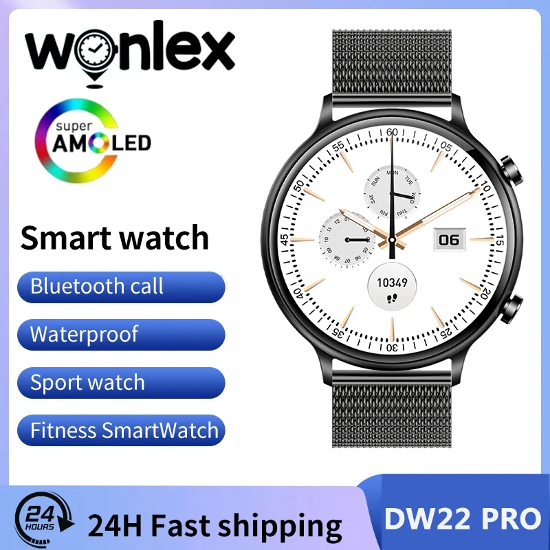 Wenlex DW22Pro Smart Watch Women Outdoor Sport Bluetooth Call Smartwatch   Heart Rate Monitor Waterproof Lady Wristwatch