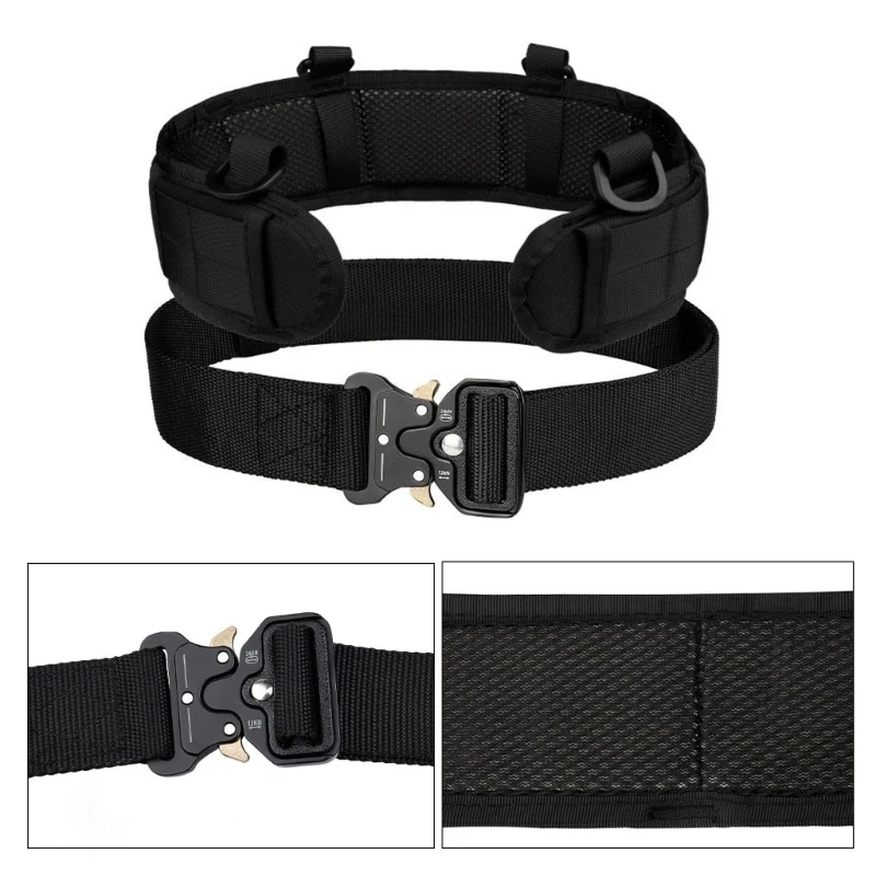 Utility Outdoor Belt Waist Cover with Heavy Duty Quick Release Metal Buckle 448D