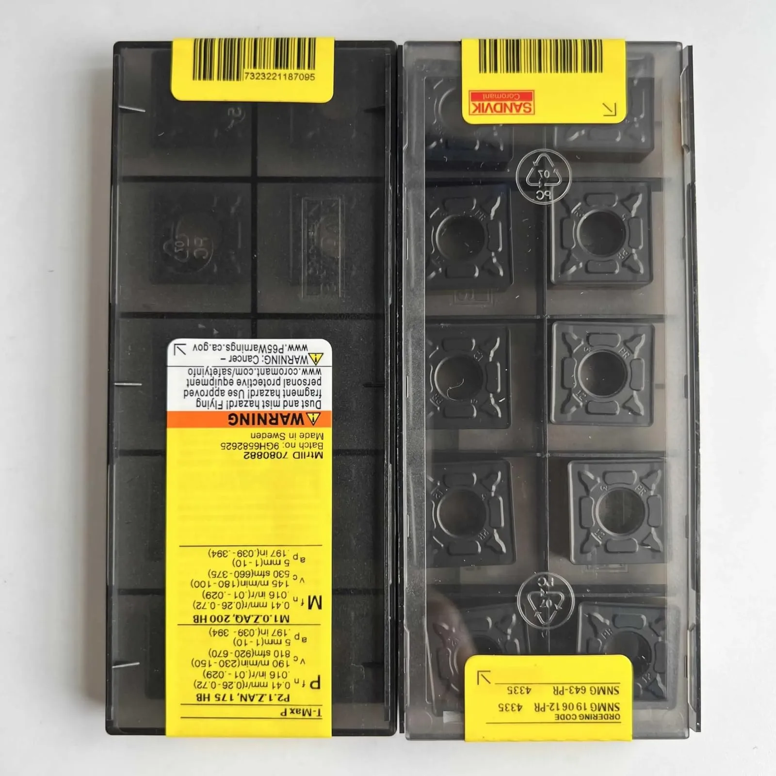 

SNMG190612-PR 4335 / CNC lathe carbide blade 10 PCS