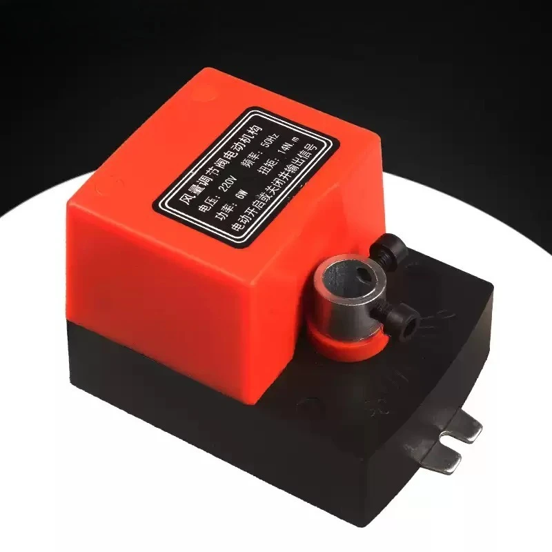 Air Damping Valve Ac220V Electric Duct Electric Damper Actuator for Ventilation Valves with Signal