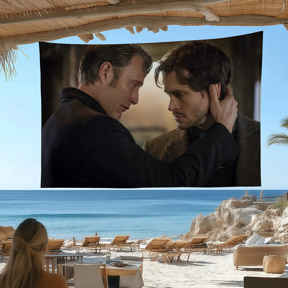 TV show Hannibal flag Custom Camping Garden Decor Party Backdrops Wall Art Family Gifts