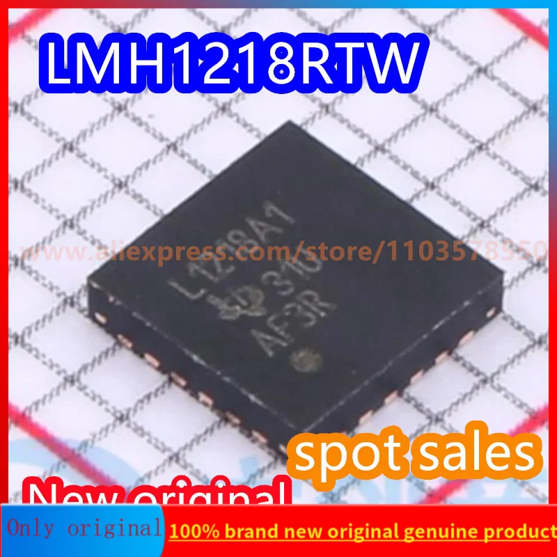 

(2PCS) LMH1218 RTWR RTWT code L1218A1 packaged WQFN-24 video interface IC brand new original LMH1219RTWR LMH1219RTW code L1219A2