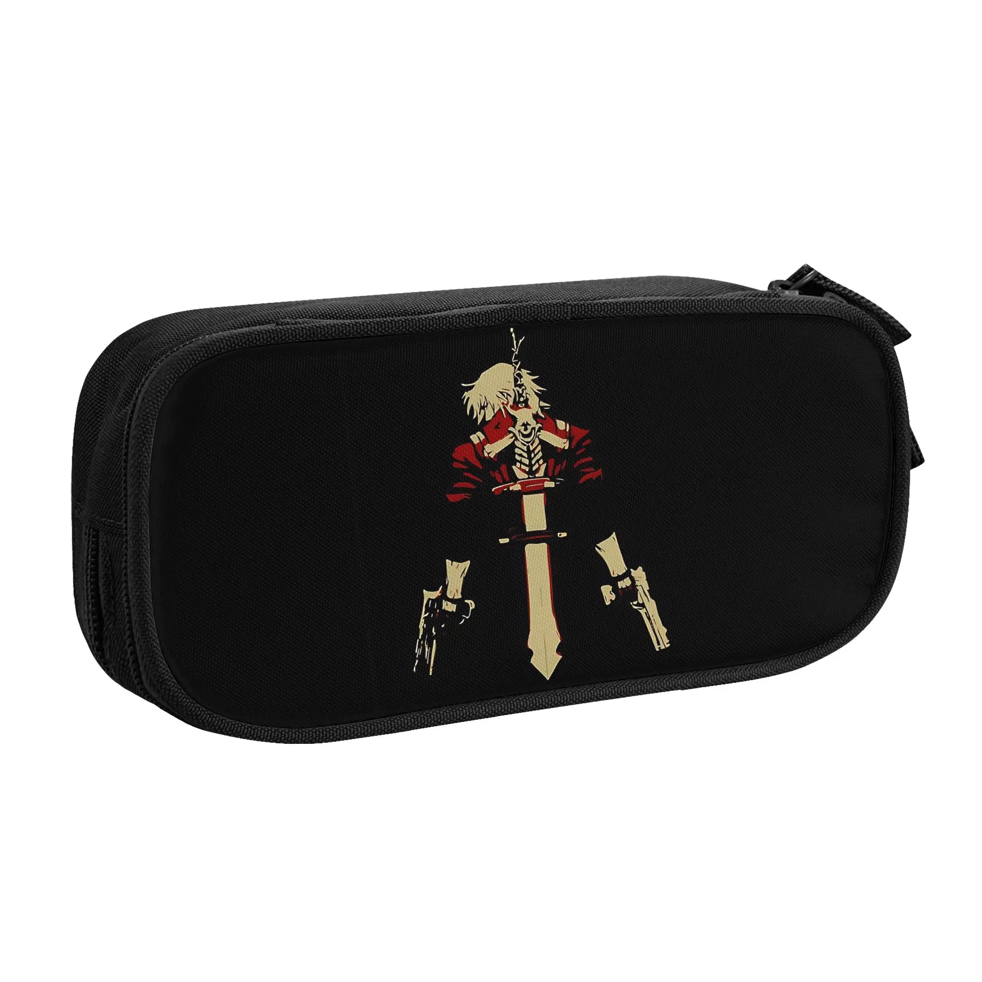 1 piece Stylish swordsman Pencil Case Student Pen Bag D-Devil May Cry Office Pencil Pouch