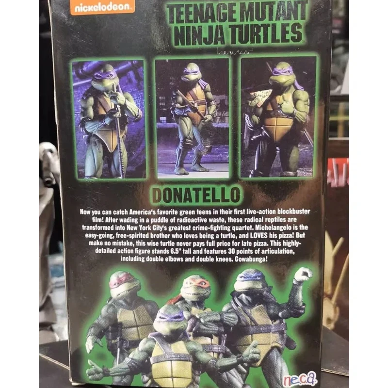 Neca Teenage Mutant Ninja Turtles Tmnt Donatello 1990 Movie Limited Edition 7 Inch Articulated Action Figure Collectible Model - view 6