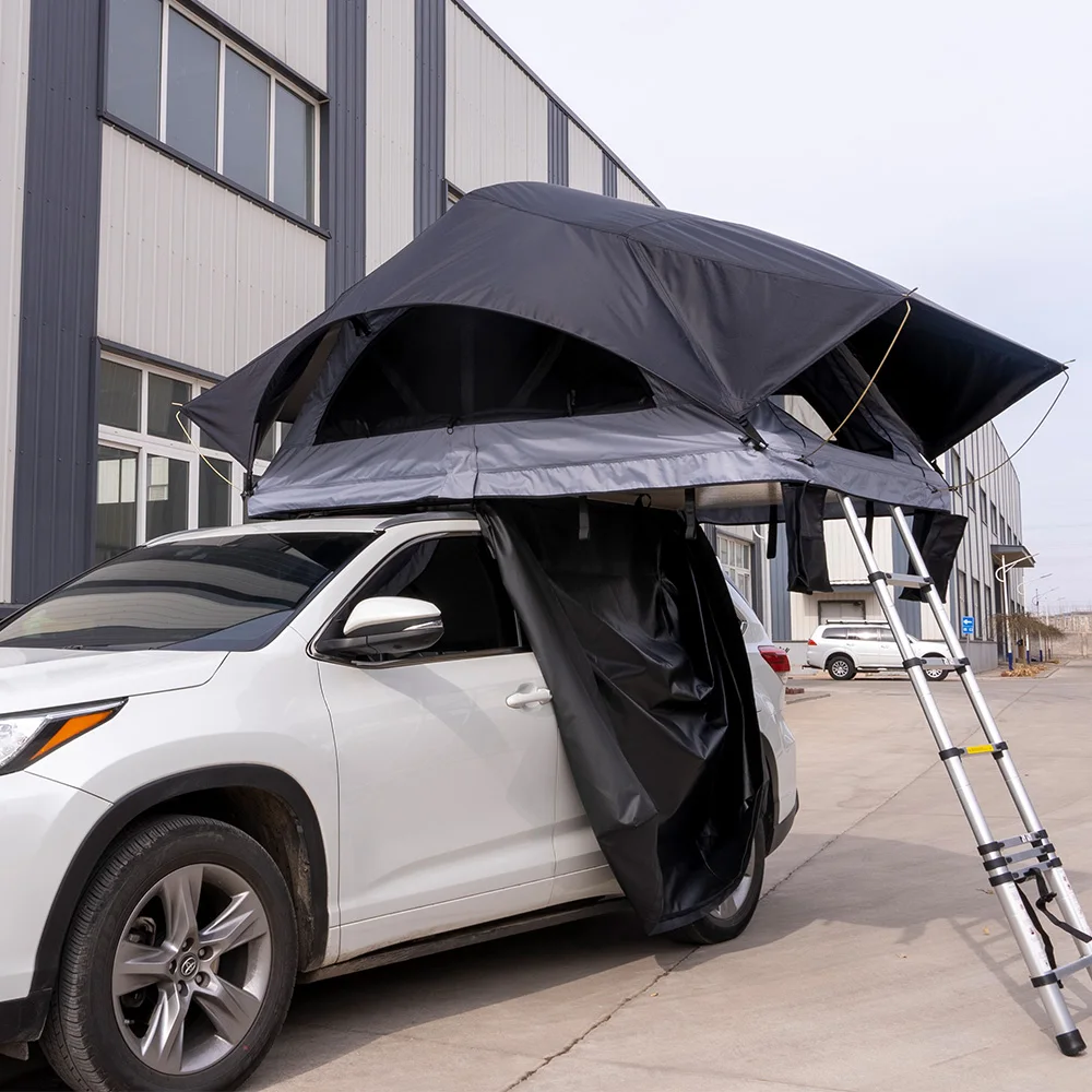 

Палатка для кемпинга RTT Factory Folding Waterproof Family Tent: легкая, водонепроницаемая, с жестким корпусом, для установки на крышу автомобиля. Отзывы.