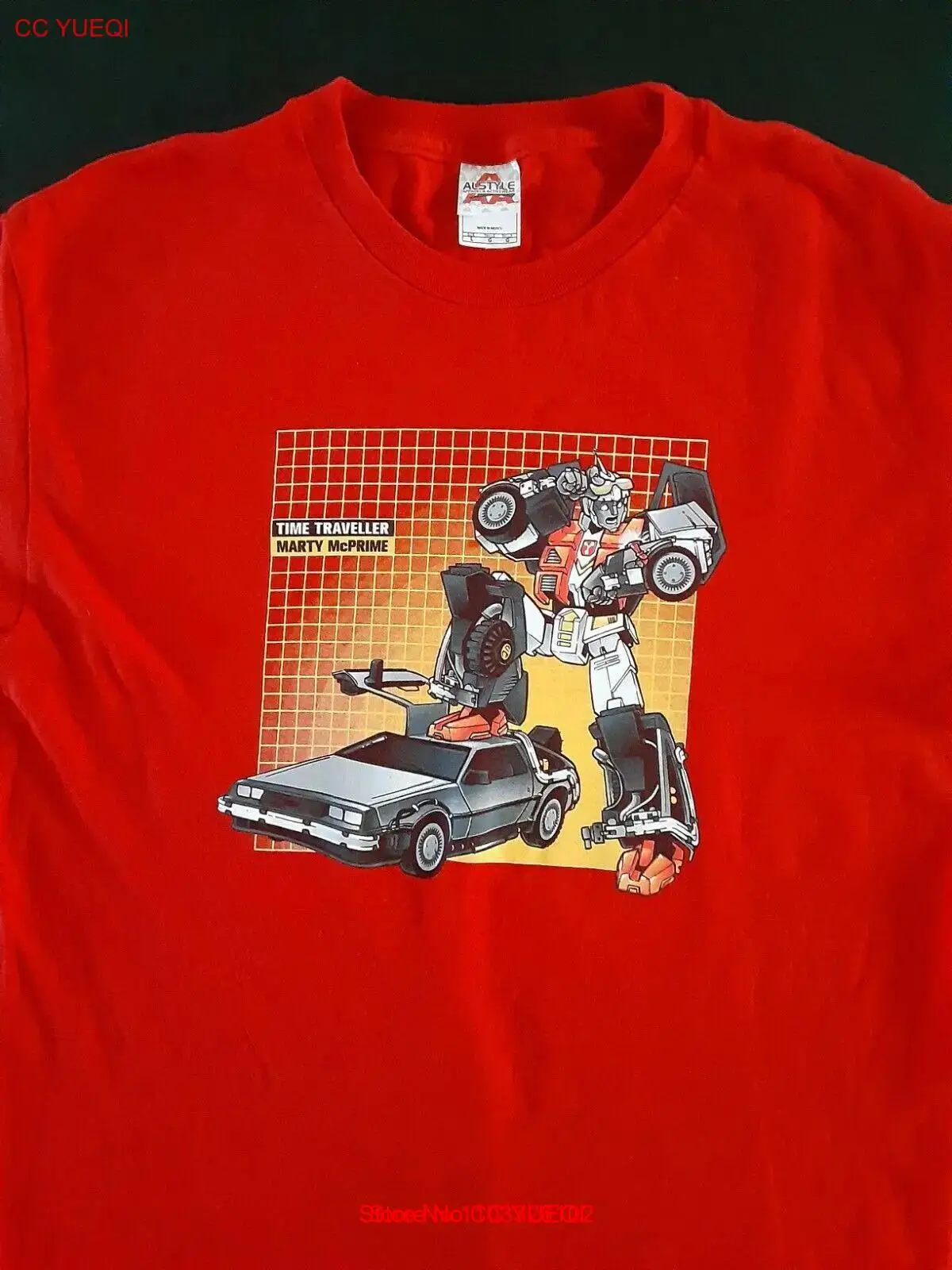 TIME TRAVELER MARTY McPRIME ALSTYLE APPAREL LARGE T SHIRT