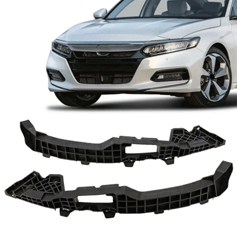 1Pair Bumper Headlight Bracket 71190-TVA-A0071140-TVA-A00 For Honda Accord Sedan 2018-2020 Front Beam Mount Support Accessories