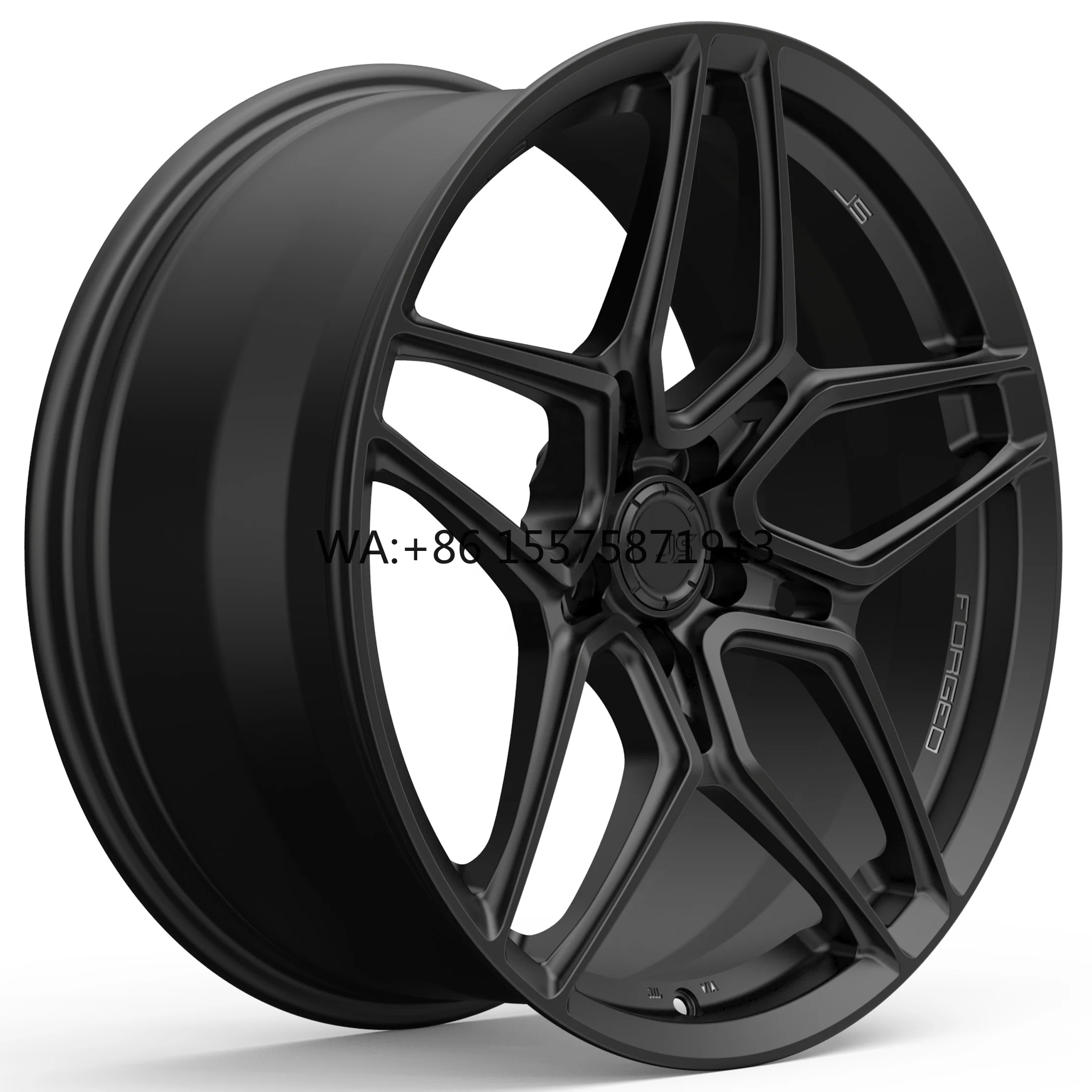 

Factory Direct Sales New 12000t Forged Racing Wheel Hub Matte Black T6061-T6 4x100 5x112 5x114.3 5x115 5x120 18-20 100mm