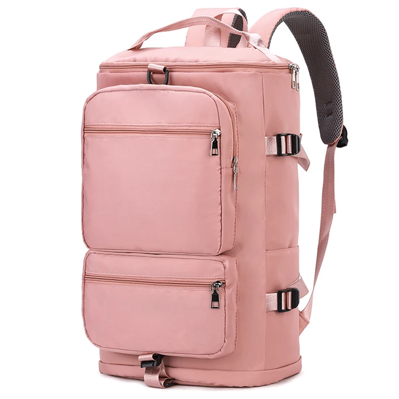 Mochila esportiva multifuncional para mulheres, alta capacidade, fitness, ioga, fim de semana, zíper, leve, bolsa tirossbody, lady