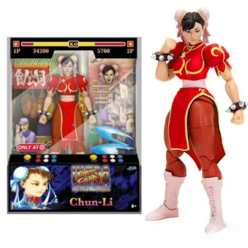 Hot Jada Street Fighter Figures Model Toys Hoshi Ryu Action Figure Evil Ryu Figurine Pvc Movable Gk Statue Collection Room Gifts