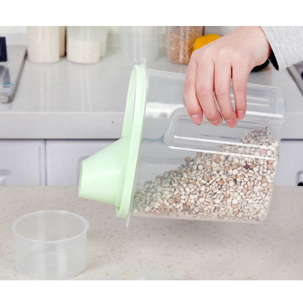 

Sealed Containers Grain Storage Tank Moisture Ergonomic Grip Plastic Food Cereal Container Non toxic Eco friendly Healthy Use