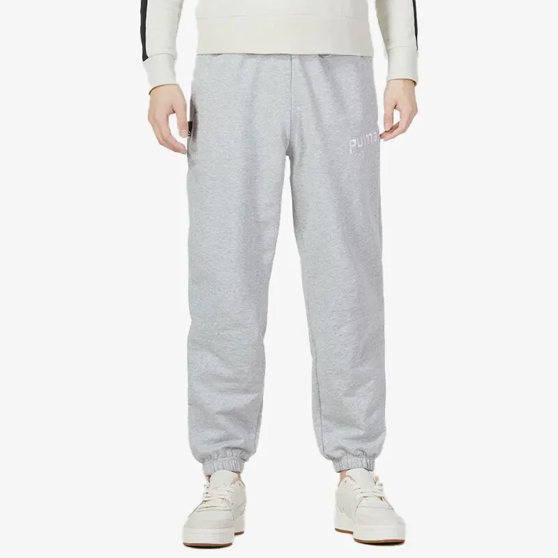 

PUMA, новинка весны 2023, мужские повседневные вязаные спортивные длинные брюки 620586-04