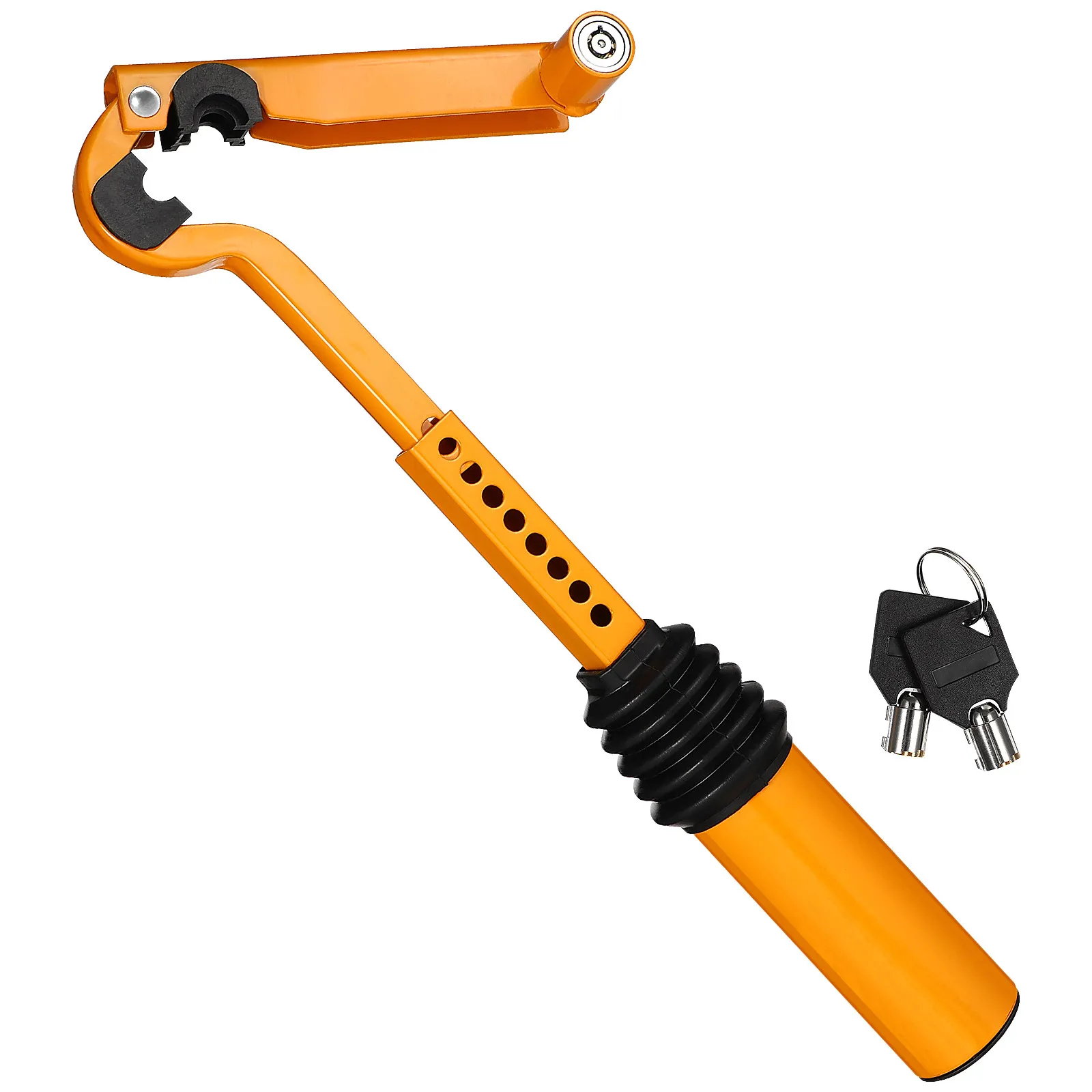 

Замок ручного тормоза для автомобиля, утолщенный стальной, регулируемый, противоугонный, практичное устройство безопасности для автомобиля