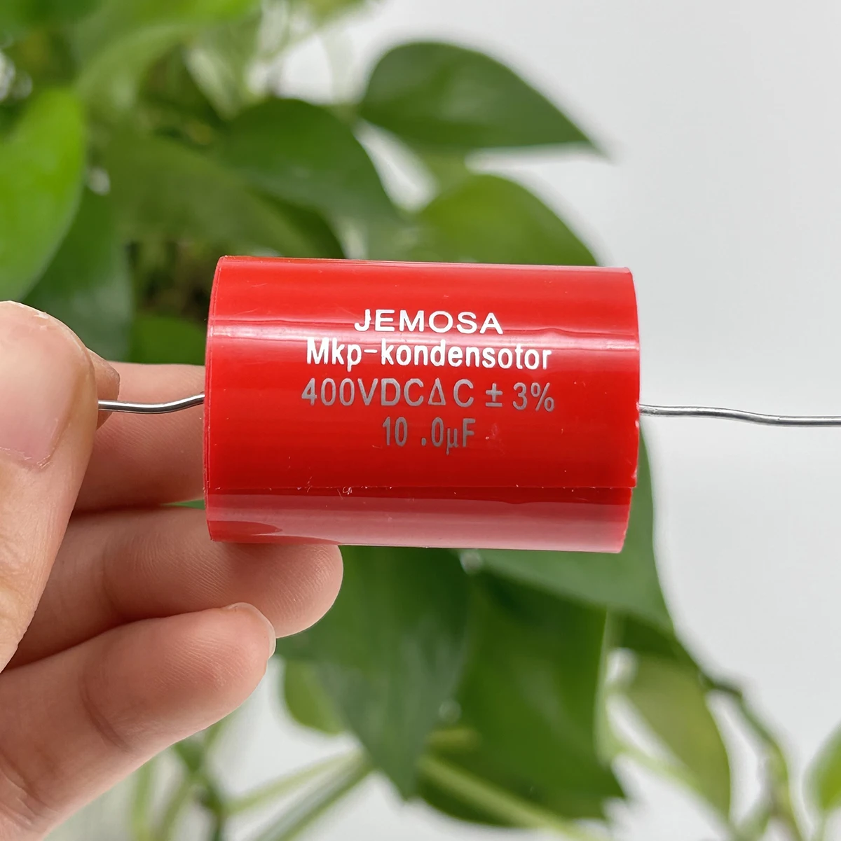JEMOSA Test And Matched (2PCS) MKP Audio Capacitor 10uf 400V DC ±3% Speaker Fever Coupling Frequency Dividing Capacitance