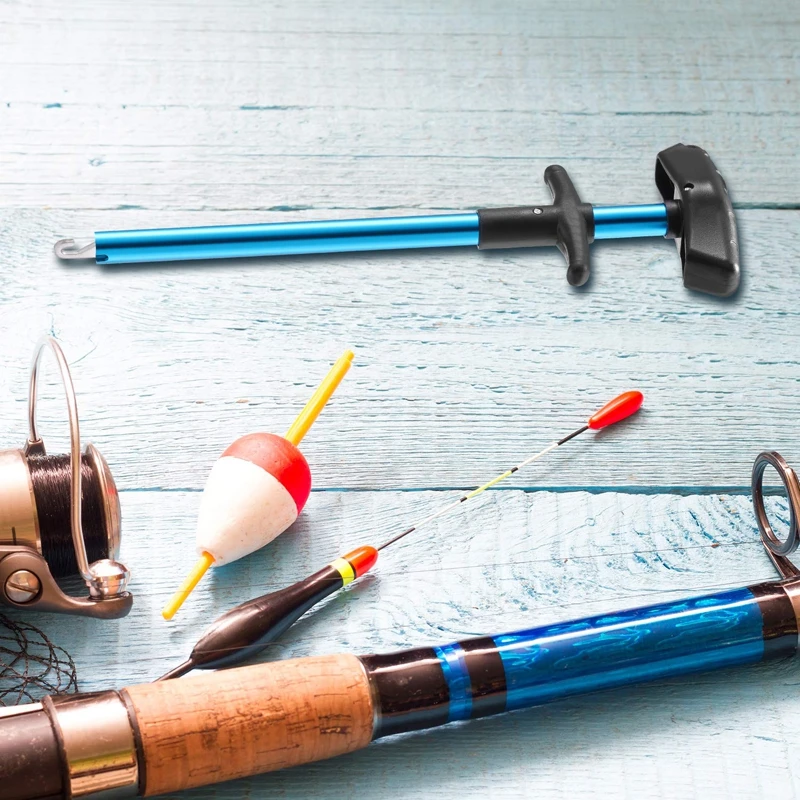 

T-shaped Fishing Hook Remover Tool Fishing Lure Remover Aluminum Tube Hook Detacher Portable Fish Hook Out Extractor Equipment