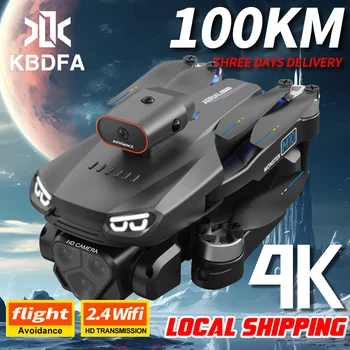 M10 Mini Drone 4K Profesyonel Kamera Fırçasız Engellerden Kaçınma Optik Akış Yerelleştirme Çok Yönlü Quadcopter