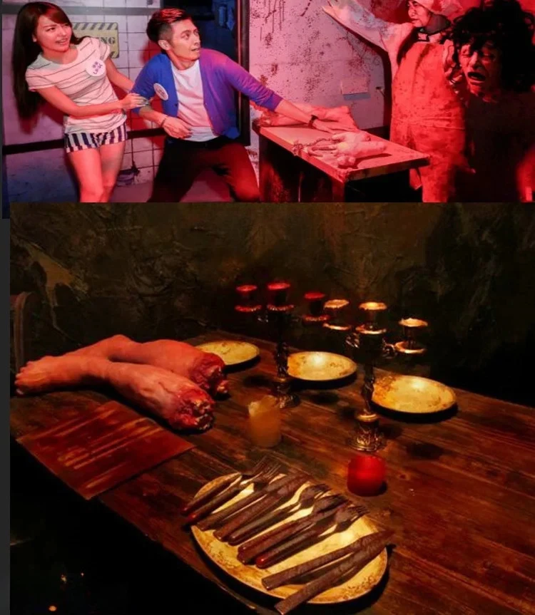 Abgetrennte Gliedmaßen Requisiten Halloween Blutige Requisiten Halloween Blutige Dekorationen Gefälschte Blutige Hand Falsche Hände Dekor Menschlicher Körper Dekorieren – Detail 3