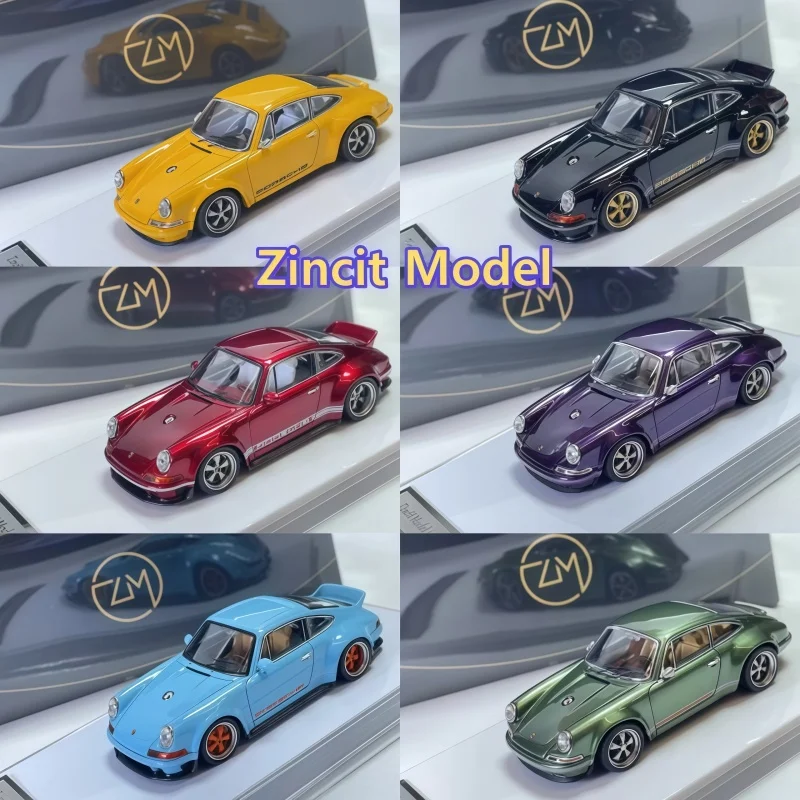 Modelo de Coche de Aleación 1:64 911 Singer DLS de Edición Limitada, Modelo de Alta Gama, Juguete Personalizado