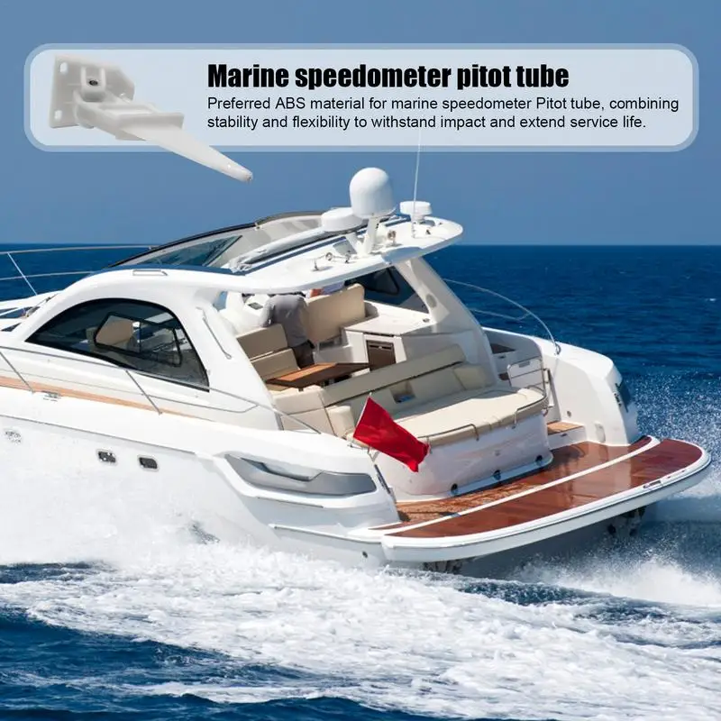 Speedometer perahu Tubing Speedometer Kick-up tabung Pilot canggih Auto-start Fitur suku cadang kapal laut pengganti untuk sebagian besar Marine