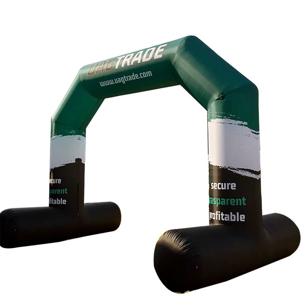 

Custom Inflatable Archways for Races and Events Outdoor Inflatable Arch Inflatable Start Finish Line Racing Arch Banners(Blue)