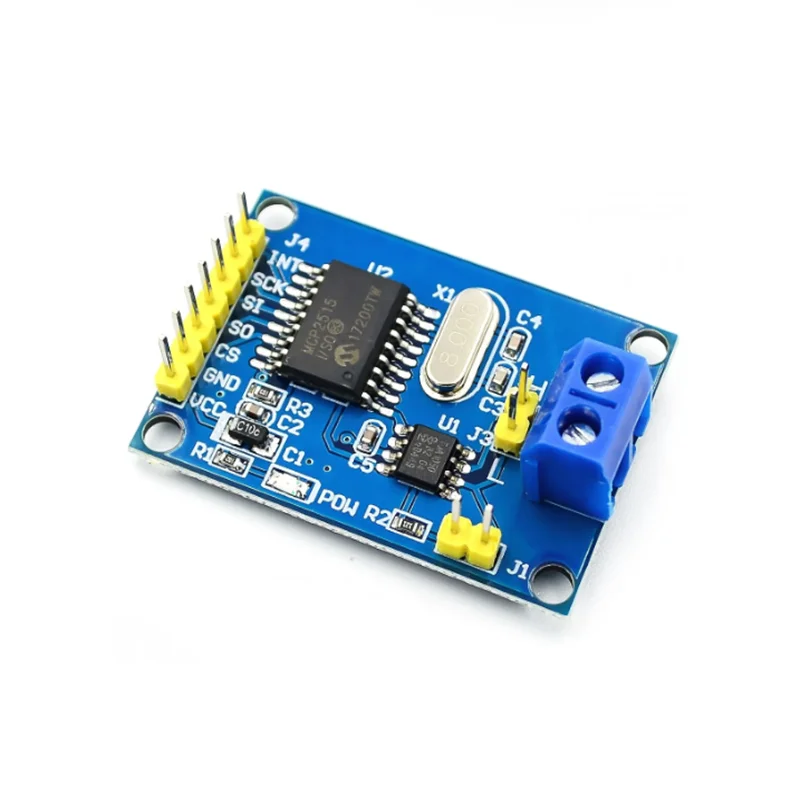 MCP2515 CAN Bus Module Board TJA1050 Receiver SPI For 51 MCU ARM Controller